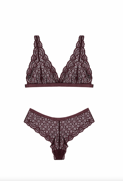 Cardinal Lingerie Set