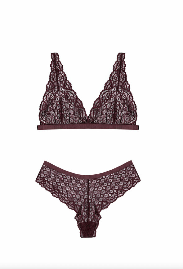 Cardinal Lingerie Set