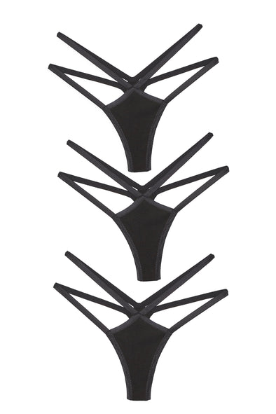 3-pack Cotton Thong