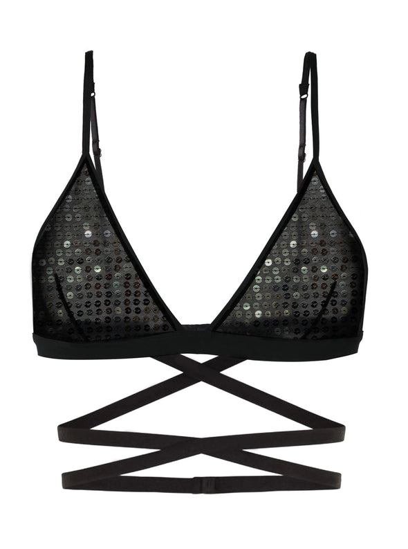 Emily Pailettes Crop